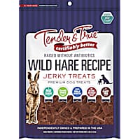Tender & True Pet Nutrition Wild Hare Jerky Dog Treats
