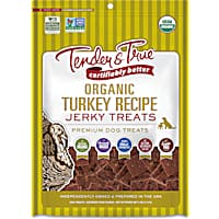 Tender & True Pet Nutrition Organic Turkey Jerky Dog Treats
