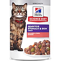 Hill's Science Diet Adult Sensitive Stomach & Sensitive Skin Salmon & Tuna Cat Food