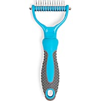 Well & Good Prostyle Dual-Sided Shedding Rake for Dogs