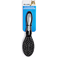 Well & Good Black Combo Pin & Bristle Cat Brush