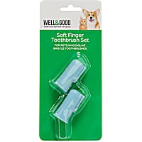 Well & Good Finger Dog Toothbrushes