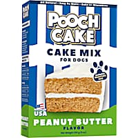 Pooch Cake Mix Peanut Butter Flavor Dog Treats