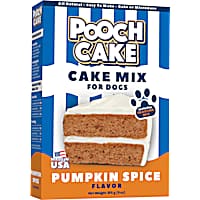 Pooch Cake Mix Pumpkin Spice Flavor Dog Treats