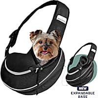 Katziela Expandable Sling Black Pet Carrier