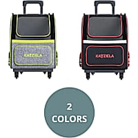 Katziela Hybrid Adventurer Backpack Gray & Green Pet Carrier