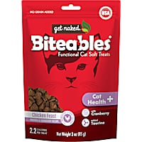 Get Naked Cat Health Plus Biteables Chicken Feast Recipe Soft Treats