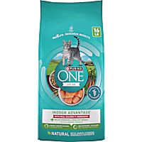 Purina ONE Plus Indoor Advantage with Real Salmon Natural Low Fat Weight Control High Protein Dry Cat Food