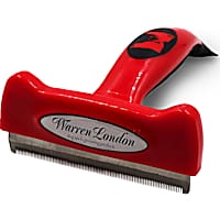 Warren London Deshedding Brush for Long Hair Dogs