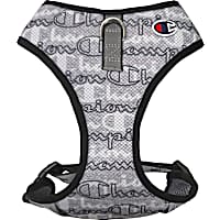 Champion Gray Mesh Logo Dog Harness