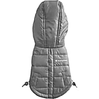 Champion Grey Puffer Dog Jacket
