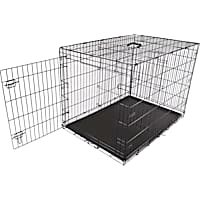 M-Pets 1-Door Folding Dog Crate