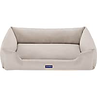 Sam's Pets Beige Missy Water Resistant Rectangular Dog Bed
