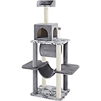 Sam's Pets Gray Dazzle Scratching Cat Tree