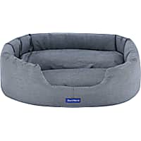 Sam's Pets Navy Blue Missy Water Resistant Round Dog Bed