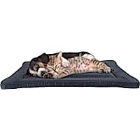 Pet Adobe Navy Waterproof Dog Crate Bed