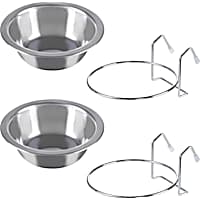 Pet Adobe Hanging Dog Bowl