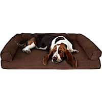 Pet Adobe Brown Orthopedic Pet Sofa Bed