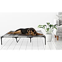 Pet Adobe Gray Elevated Portable Pet Bed