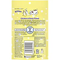 Temptations Chicken and Dairy Flavor Crunchy and Soft Kitten Treats