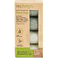 So Phresh Earth-Conscious 38% USDA Certified Biobased Content Dog Waste Bags