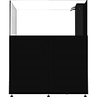 Pro Clear Aquatic Systems Black ProStar 150 Peninsula Rimless Aquarium Combo