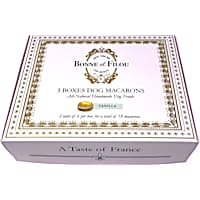 Bonne et Filou All-Natural Handmade Vanilla Macaron Dog Treats