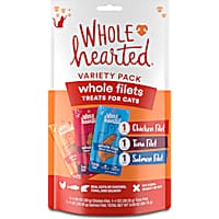 WholeHearted Whole Filets Cat Treats Variety Pack