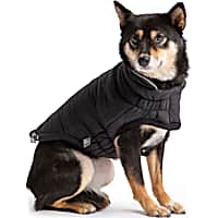 GF Pet Black Reversible Elasto-Fit Chalet Dog Jacket