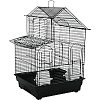 A&E Cage Company House Top Cage in Black