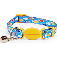 YOULY Multicolored Goldfish Kitten & Cat Collar