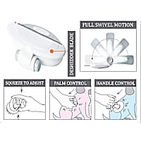 Pet Life 'Gyrater' Swivel Travel Grooming Deshedding Pet Comb