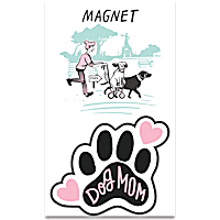 Primitives by Kathy Dog Mom Magnet