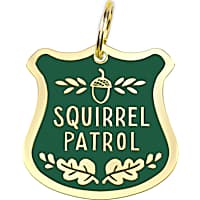 Primitives by Kathy Squirrel Patrol Collar Charm