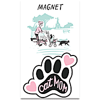 Primitives by Kathy Cat Mom Magnet