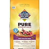 Nature's Recipe Pure Essentials Lamb & Brown Rice Recipe Dry Dog Food