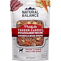 Natural Balance Platefulls Tender Carrot, Potato & Beef Recipe Wet Dog Food