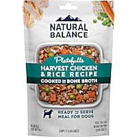 Natural Balance Platefulls Harvest Chicken & Rice Recipe Wet Dog Food