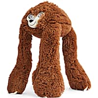 Leaps & Bounds Brown Long-limb Sloth Dog Toy