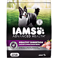 Iams Advanced Health Healthy Digestion Adult Dry Dog Food with Real Chicken