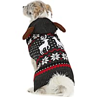 Hotel Doggy Fairsile Antler Dog Sweater