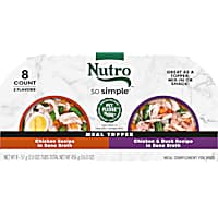 Nutro So Simple Chicken and Chicken & Duck Recipes Wet Dog Food Variety Pack