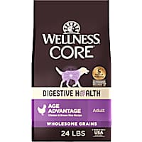 Wellness CORE Digestive Health Sensitive Stomach Chicken with Grains Senior Dry Dog Food