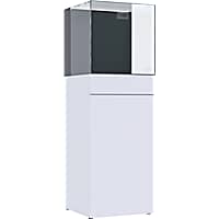 JBJ White 25 Gallon Rimless Flat Panel Aquarium Kit