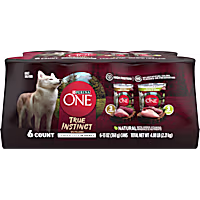 Purina ONE True Instinct Tender Cuts in Gravy Wet Dog Food Variety Pack
