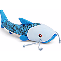 Leaps & Bounds Wildlife Fish Plush Dog Toy