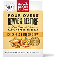 The Honest Kitchen Revive & Restore Pour Overs with Chicken & Pumpkin Stew Wet Dog Food