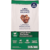 Natural Balance Limited Ingredient Adult Dry Dog Food with Healthy Grains Lamb & Brown Rice Recipe