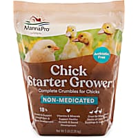 Manna Pro Chick Starter Food Non-Medicated Chick Duck Food