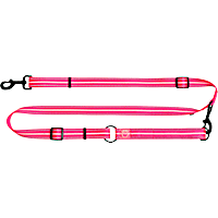 GF Pet Neon Pink Reflective EEZY Dog Leash